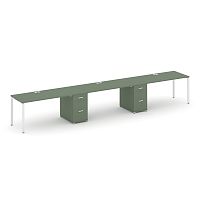 Бенч-система на 3 места с 2 опорными тумбами Concept CN.ORS-440