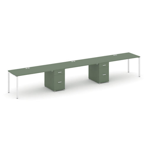 Бенч-система на 3 места с 2 опорными тумбами Concept CN.ORS-439 Бенч-система на 3 места с 2 опорными тумбами Concept CN.ORS-439