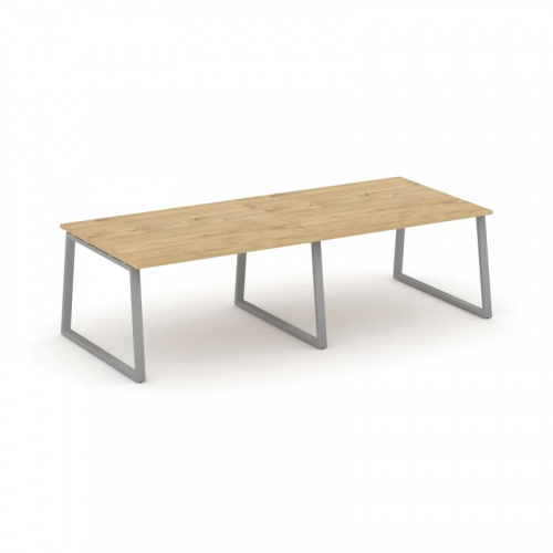 Style Project Стол переговорный SN-6T1.SPRG-043.3 Акация Лорка/Металл Антрацит 2760*1180*750 фото 2 Style Project Стол переговорный SN-6T1.SPRG-043.3 Акация Лорка/Металл Антрацит 2760*1180*750 фото 2