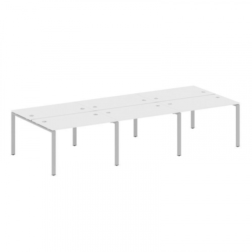 Бенч-система на 6 мест на П-обр. м/к Metal System БП.СМ-6.2 фото 3 Бенч-система на 6 мест на П-обр. м/к Metal System БП.СМ-6.2 фото 3