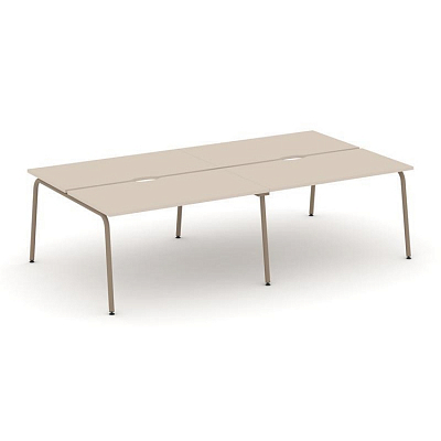 Бенч-система на 4 места Estetica ES.D.RS-4.3-VK