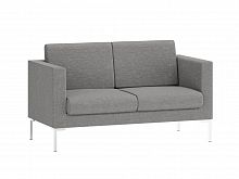 Hans Диван двухместный HNS-02 Сан 08/Металл Хром 1520*770*820