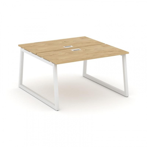 Style Project Рабочая станция 2-х сторон. SN-5T1.DRS-021 Акация Лорка/Металл Антрацит/Заглушка Пласт фото 3