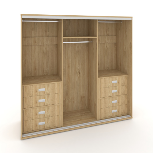 Корпус 3-х секционного шкафа низкого L=2519мм Maris SH.K3-7.2 K5 фото 5