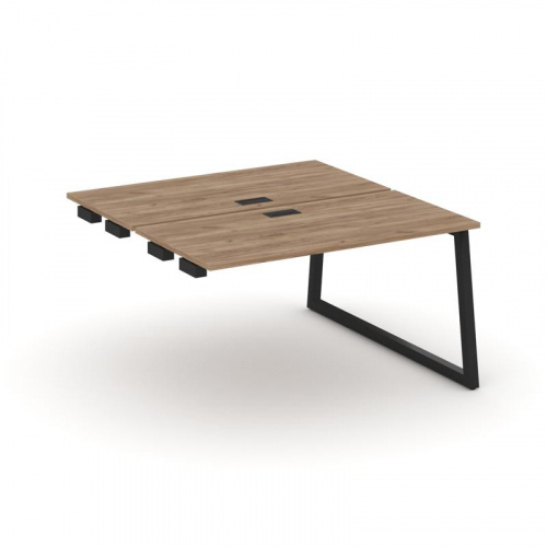 Style Project Стол-приставка к опор. элем. SN-5T1.DPRS-014 Акация Лорка/Металл Антрацит/Заглушка Пла фото 5