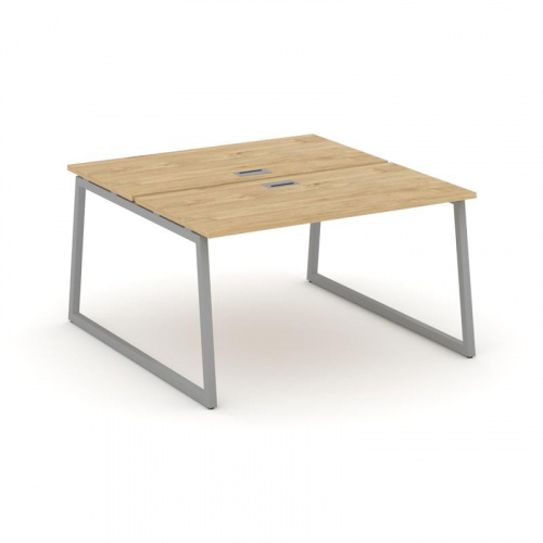 Style Project Рабочая станция 2-х сторон. SN-4T1.DRS-011 Акация Лорка/Металл Антрацит/Заглушка Пласт фото 2