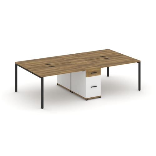 Бенч-система на 4 места с 1 опорной тумбой Concept CN.DRS-422 фото 7 Бенч-система на 4 места с 1 опорной тумбой Concept CN.DRS-422 фото 7