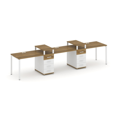 Бенч-система на 3 места с 2 опорными тумбами Concept CN.ORS-449 фото 8 Бенч-система на 3 места с 2 опорными тумбами Concept CN.ORS-449 фото 8