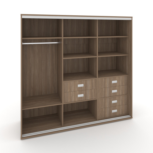 Корпус 3-х секционного шкафа низкого L=2669мм Maris SH.K3-8.2 K3 фото 2