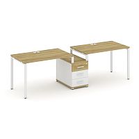 Бенч-система на 2 места с 1 опорной тумбой Concept CN.ORS-302