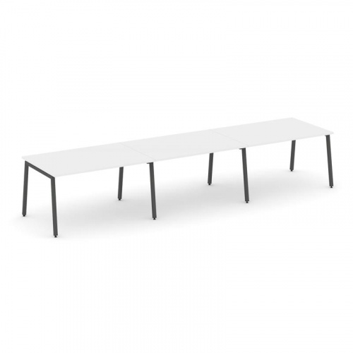 Style Project Стол переговорный SN-4A.SPRG-023.3 Тиквуд Светлый/Металл Антрацит 4410*980*750 фото 22