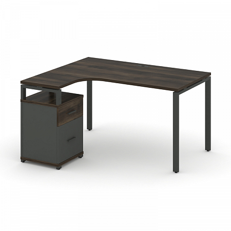 Стол эргономичный с опорной тумбой Concept CN.SA-306(L)