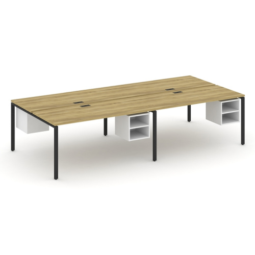 Бенч-система на 4 места с подвесными тумбами Concept CN.DRS-128 фото 4 Бенч-система на 4 места с подвесными тумбами Concept CN.DRS-128 фото 4