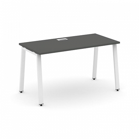 Style Project Стол письменный SN-6A.SP-001 Антрацит/Металл Белый 980*600*750