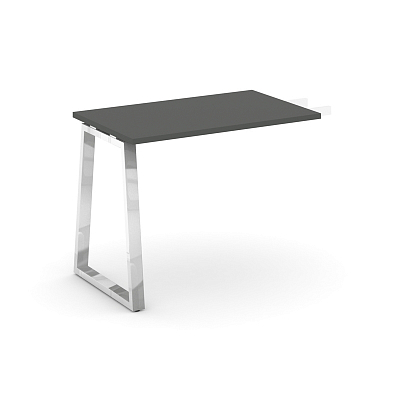 Style Project Direct Lux Брифинг-приставка M-SN-6T1.BR-005 Антрацит/Нержавеющая Сталь/Хром 1380*600*