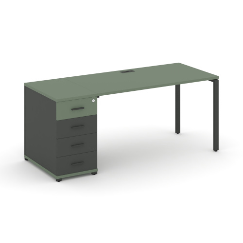 Стол офисный с опорной тумбой Concept CN.SP-403 фото 2 Стол офисный с опорной тумбой Concept CN.SP-403 фото 2