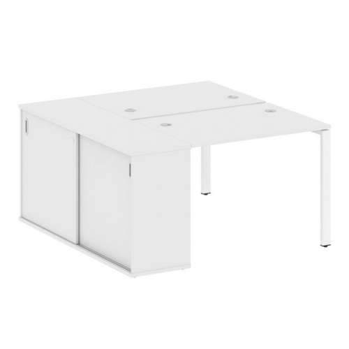 Бенч-система с шкафом-купе на П-обр. м/к Metal System БП.РС-СШК-1.1 фото 10