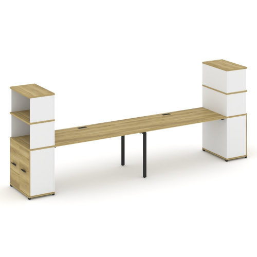 Бенч-система с опорными распашными шкафами Concept CN.ORS-232 фото 6 Бенч-система с опорными распашными шкафами Concept CN.ORS-232 фото 6