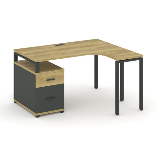 Стол эргономичный с опорной тумбой Concept CN.SA-302(R) Стол эргономичный с опорной тумбой Concept CN.SA-302(R)