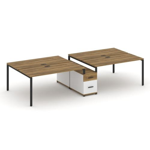 Бенч-система на 4 места с опорной тумбой Concept CN.DRS-316 фото 7 Бенч-система на 4 места с опорной тумбой Concept CN.DRS-316 фото 7