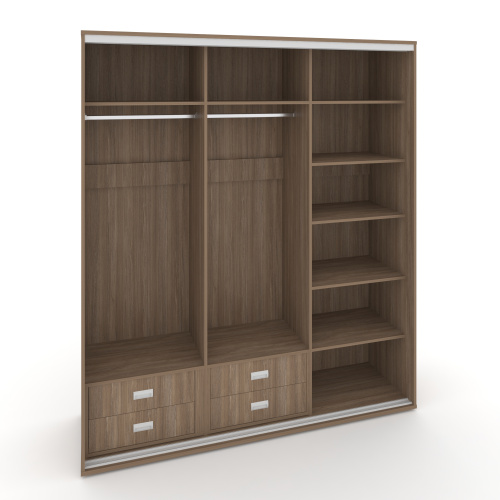 Корпус 3-х секционного шкафа высокого L=2219мм Maris SH.K3-5.1 K3 фото 6