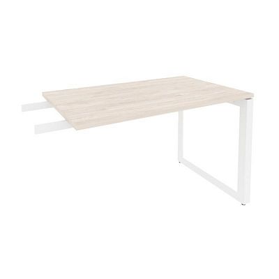 Onix Direct Брифинг-приставка на О-образном м/к O.MO-BR-11 Денвер Светлый/Металл Белый 1180*720*750