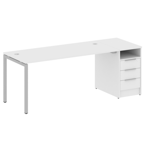 Бенч-система с тумбой на П-обр. м/к Metal System Quattro 40БП.РС-СТП-1.4 фото 4 Бенч-система с тумбой на П-обр. м/к Metal System Quattro 40БП.РС-СТП-1.4 фото 4