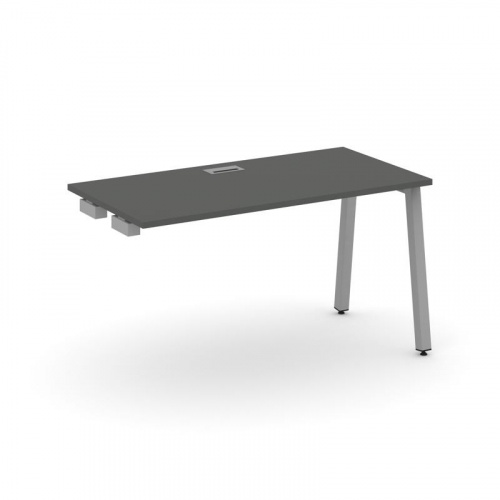 Style Project Стол-приставка к опор. элем. SN-5A.OPRS-014 Дуб Наварра/Металл Белый 1580*700*750 фото 2