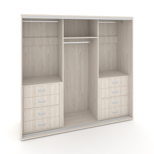 Корпус 3-х секционного шкафа низкого L=2519мм Maris SH.K3-7.2 K5 фото 4