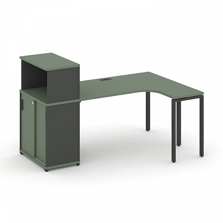 Стол эргономичный с опорным шкафом-купе Concept CN.SA-219(R)