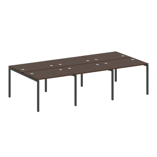 Бенч-система на 6 рабочих мест на П-обр. м/к Metal System Quattro 40БП.СМ-6.1 фото 8