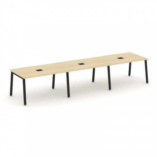 Style Project Стол переговорный SN-6A.SPRG-022 Белый/Металл Белый 3540*980*750 фото 2