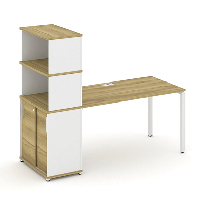 Стол офисный с опорным шкафом-купе Concept CN.SP-243