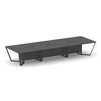 Steel Meet Стол переговорный прямоугольный KDK-PR.B.SP-16 Антрацит/Металл Антрацит 4800*1600*750