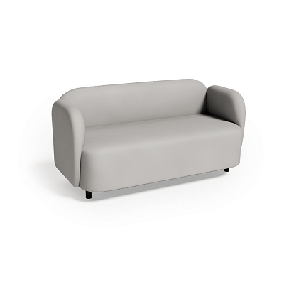 Mons Диван двухместный MNS-02 Storm 507/Металл Черный 1500*700*740