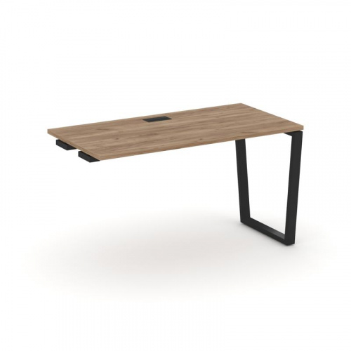 Style Project Стол-приставка к опор. элем. SN-6T2.OPRS-024 Акация Лорка/Металл Антрацит/Заглушка Пла фото 4