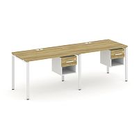 Бенч-система на 2 места с подвесными тумбами Concept CN.ORS-118