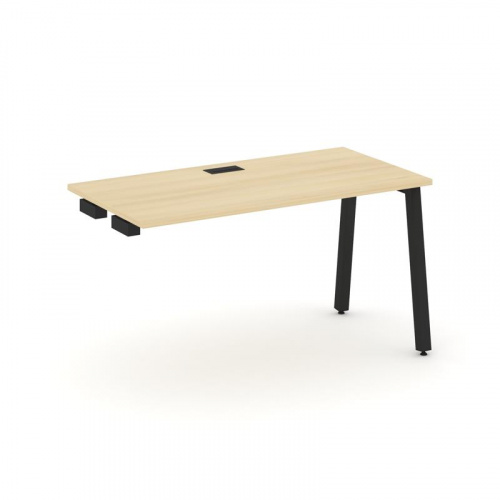 Style Project Стол-приставка к опор. элем. SN-5A.OPRS-014 Дуб Наварра/Металл Белый 1580*700*750 фото 9