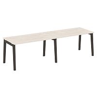 Onix Wood Рабочая станция OW.RS-2.3.8 Денвер Светлый/Дуб Темный/Металл Антрацит 2760*800*750