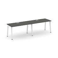 Style Project Рабочая станция 1 сторон. SN-5A.ORS-023 Антрацит/Металл Белый 2760*800*750