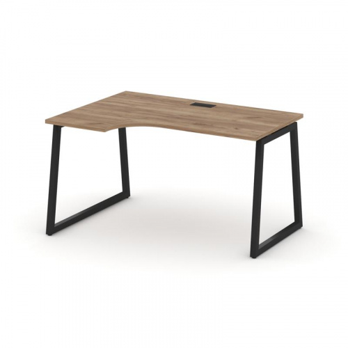 Style Project Стол рабочий эргоном. SN-4T1.SPA-021(L) Акация Лорка/Металл Антрацит/Заглушка Пластик фото 8 Style Project Стол рабочий эргоном. SN-4T1.SPA-021(L) Акация Лорка/Металл Антрацит/Заглушка Пластик фото 8