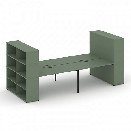 Бенч-система с опорными стеллажами Concept CN.DRS-257