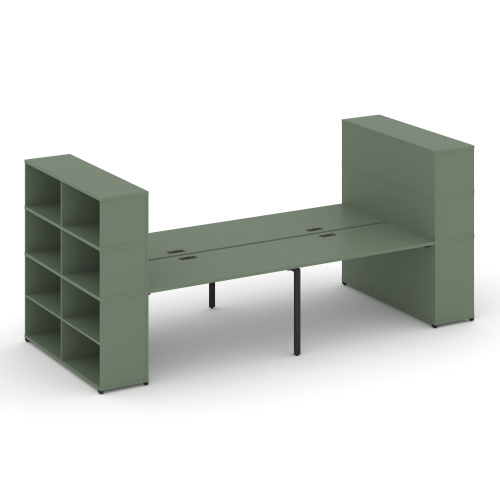 Бенч-система с опорными стеллажами Concept CN.DRS-257 Бенч-система с опорными стеллажами Concept CN.DRS-257