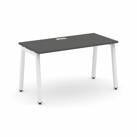Style Project Стол письменный SN-5A.SP-003 Антрацит/Металл Белый 1380*600*750