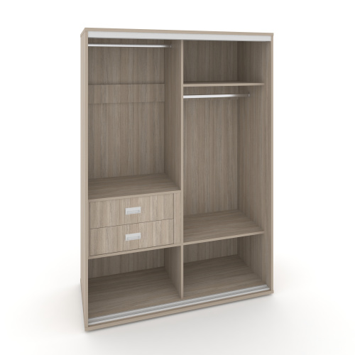 Корпус 2-х секционного шкафа низкого L=1200мм Maris SH.K2-2.2 K4 фото 3