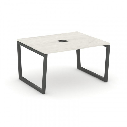 Style Project Стол переговорный SN-5T2.SPRG-034 Акация Лорка/Металл Антрацит/Заглушка Металл Антраци фото 24