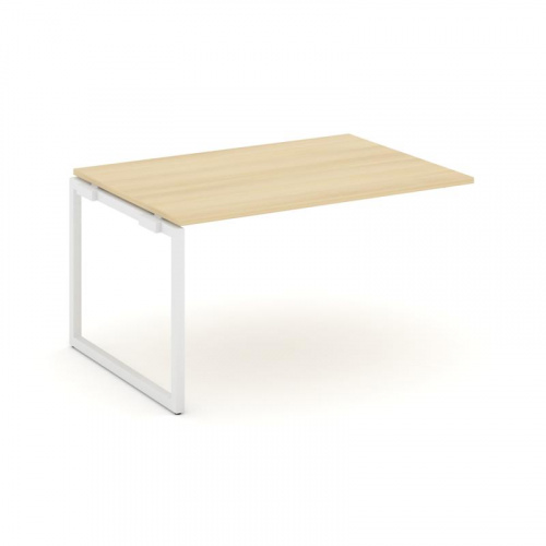 Style Project Проходной наб. элем. перег. стола SN-4O.NSPRG-003.3 Дуб Наварра/Металл Белый 1380*980* фото 15