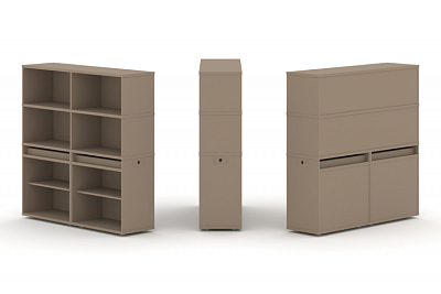 Тумба офисная (Набор №1.) Estetica ES.NB.2V-1