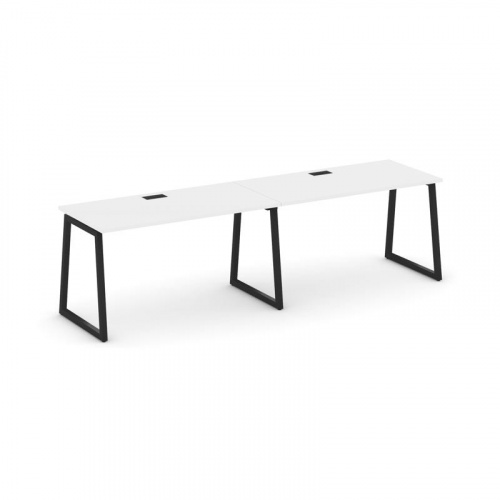 Style Project Рабочая станция 1 сторон. SN-4T1.ORS-002 Акация Лорка/Металл Антрацит/Заглушка Пластик фото 6