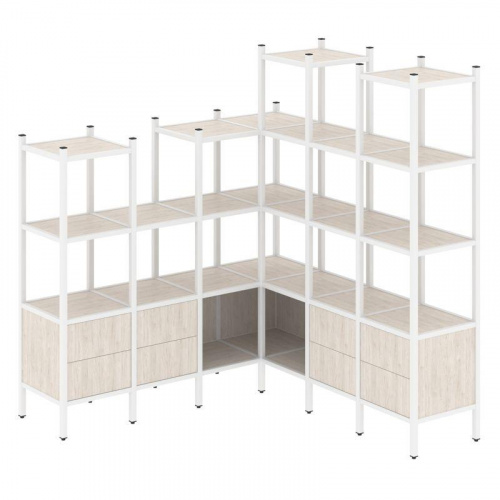 Стеллаж офисный угловой Loft VR.L-41 фото 4